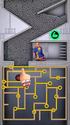 Gameplay screenshot 1 from Royal Pin: King Adventure - Casual game