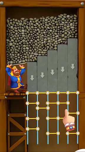 Gameplay screenshot 3 from Royal Pin: King Adventure - Casual game